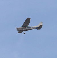 N734AU - I saw it flying over Peace Valley Park, Bucks County Pa. - by William Culp