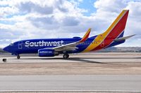 N934WN @ KBOI - Taxiing on Alpha for RWY28R. - by Gerald Howard