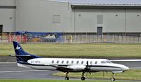 OY-NPE @ EGAC - Belfast City.  North Flying OY-NPE arriving from the Isle of Man. - by Albert Bridge