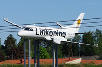 SE-ISF @ --- - Prototype of Saab 340A, displayed at the motorway E4 outside the city of Linköping - by Tomas Milosch