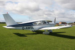 G-AWSL @ X5FB - Piper PA-28-180 Cherokee, Fishburn Airfield UK, September 25th 2010. - by Malcolm Clarke