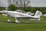 G-CDPJ @ EGNG - Vans RV-8, Bagby Airfield UK, May 7th 2009. - by Malcolm Clarke