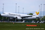 LY-VEI @ EGCC - operating for Thomas Cook - by Chris Hall