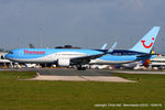 G-OBYE @ EGCC - Thomson - by Chris Hall