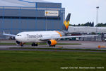 OY-VKF @ EGCC - Thomas Cook - by Chris Hall