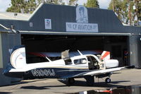 N1001J @ SZP - 1989 Mooney M20J 201, Lycoming IO-360 A&C 200 Hp, 28 volt electrical system, M20J 201 first Mooney with rounded window corners, dispels the former angular look. Trivia, trivia, trivia! - by Doug Robertson