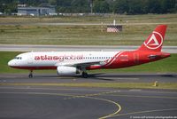 UR-AJC @ DUS - Airbus A320-232 - UJX AtlasJet Ukraine - UR-AJC - 27.07.2016 - DUS - by Ralf Winter