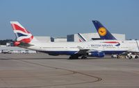 G-CIVG @ KIAH - Boeing 747-400 - by Mark Pasqualino