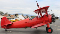 N68405 @ SZP - 1943 Boeing Stearman A75N1(PT-17) P&W R-985 450 Hp Wasp Jr. upgrade conversion from original 220 Hp radial. Wing walker equipped. Restricted class. - by Doug Robertson