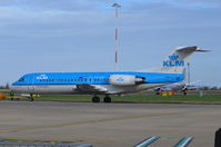 PH-KZI @ EGSH - Departing from Norwich. - by Graham Reeve