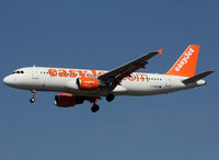 G-EZWC @ LEBL - Landing rwy 25R - by Shunn311