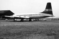 G-ANBA @ EGLL - Bristol 175 Britannia 102 of BOAC, withdrawn from use at London Heathrow. - by moxy