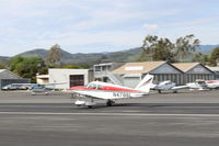 N4786L @ SZP - 1967 Piper PA-28-180 CHEROKEE 180, Lycoming O&VO-360 180 Hp, takeoff roll Rwy 22 - by Doug Robertson