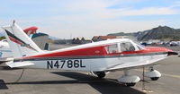 N4786L @ SZP - 1967 Piper PA-28-180 CHEROKEE 180, Lycoming O&VO-360 180 Hp - by Doug Robertson