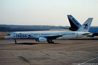 XA-SCB @ EDDK - Boeing 757-2Y0 - TAESA Lineas Aéreas Transportes Aéreos Ejecutivos - XA-SCB - 02.1993 - CGN - by Ralf Winter