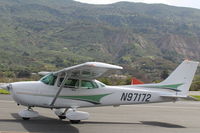 N97172 @ SZP - 1984 Cessna 172P SKYHAWK, Lycoming O-320-D2J 160 Hp, taxi - by Doug Robertson