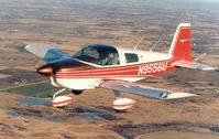 N9556U @ MIC - 56 u in close formation - by bud durant
