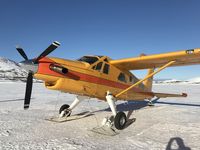 N1543 - Skis on Kodiak Island - by Scooter Mainero