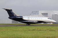 G-SUEJ @ EGFF - Legacy 50, Saxonair Charter Ltd, london Stanstead based, call sign Saxonair 51J, previously PR-LJW, seen taxxing out.