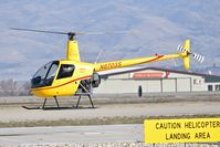 N6703S @ KBOI - At the south helicopter landing pad. - by Gerald Howard