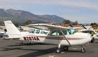 N2074A @ SZP - 1968 Cessna 172I SKYHAWK, Lycoming O-320-E2D 150 Hp - by Doug Robertson
