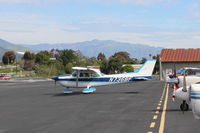 N736BF @ SZP - 1977 Cessna 172K HAWK XP, Continental IO-360-KB 210 Hp, CS prop, cowl flaps. Isham conversion upgrade, crossing Rwy 22 - by Doug Robertson