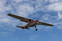 N17170 @ SZP - 1972 Cessna 150L, Continental O-200 100 Hp, on short final Rwy 22 - by Doug Robertson