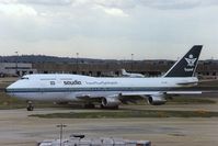 HZ-AIP @ EGLL - Operated by Saudi Arabian Airlines. Scan. - by Paul Massey