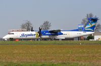 VP-BNU @ EHBK - DHC8 of Yakutia Airlines - by FerryPNL