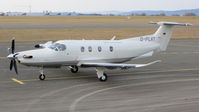 D-FLAT @ EDQD - Pilatus PC-12 D-FLAT Bayreuth Airport - by flythomas