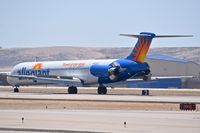 N883GA @ KBOI - Landing roll out on RWY 10L. - by Gerald Howard