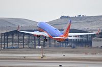 N277WN @ KBOI - Departing RWY 10L. - by Gerald Howard