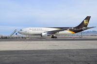 N125UP @ KBOI - Parked on the UPS ramp awaiting tomorrows freight. - by Gerald Howard