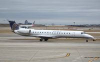 N810HK @ KORD - EMB-145LR - by Mark Pasqualino