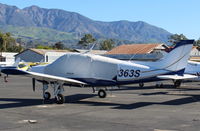 N9363S @ SZP - 1975 Beech B24R SIERRA 200, Lycoming IO-360-A2B counter-weighted crankshaft 200 Hp, six seats, pilot side door - by Doug Robertson