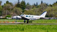 N154WW @ KCCR - Landing runway 32R at Buchanan Field. 2017. - by Clayton Eddy