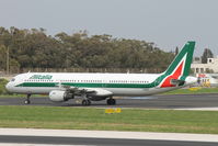 I-BIXN @ LMML - A321 I-BIXN Alitalia - by Raymond Zammit