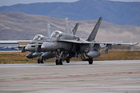 188785 @ KBOI - Taxiing on Bravo with fellow squadron member. 410 SQ., Cold lake, Alberta, Canada.