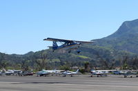 N5035N @ SZP - 1978 Bellanca 8KCAB DECATHLON, Lycoming AEIO-320 150 Hp, takeoff climb Rwy 22 - by Doug Robertson