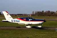 D-EHJJ @ EHTE - D-EHJJ taxing to Fuel platform @ EHTE - Teuge Airport