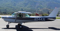 N5443L @ SZP - 1980 Cessna 152, Lycoming O-235 115 Hp, taxi back - by Doug Robertson