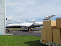 N525KF - Actually Gulf 550 c/n 5504 - by magnaman