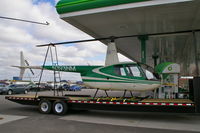 N393NM - At the Iowa 80 Truck Stop, Walcott, IA - by Glenn E. Chatfield