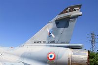 19 - Dassault Mirage 2000 C, Close view of tail, preserved at Les Amis de la 5ème Escadre Museum, Orange - by Yves-Q