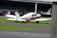 G-AXMA @ EGHO - G AXMA at Thruxton - by dave226688