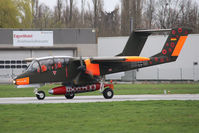 G-ONAA @ EBKT - G-ONAA in its new poppies livery on the Bronco Fan Day 2017 at Wevelgem Airport. - by Raymond De Clercq