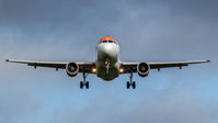 G-EZDZ @ EGAA - G-EZDZ on the approach RWY 25 EGAA BFS - by MatthewJohnston