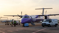 G-JEDM @ EGAC - On the ramp at BHD