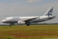 SX-DGF @ EDDL - Airbus A319-132 - A3 AEE Aegean Airlines - 2468 - SX-DGF - 31.07.2015 - DUS - by Ralf Winter