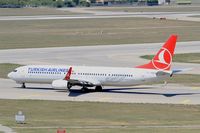 TC-JYH @ LFML - Boeing 737-9F2(ER), Holding point rwy 31R, Marseille-Provence Airport (LFML-MRS) - by Yves-Q